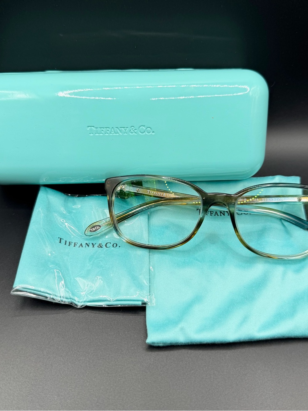 Tiffany & Co FRAMES ONLY Eyeglasses TF 2109-H-B 8134 Brown 51-17-140 Italy
